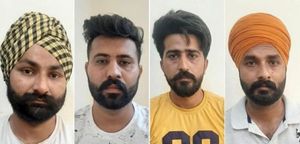 மீண்டும் பஞ்சாப் தனிநாடு கோரும் கும்பல்! ஹரியானாவில் ஆயுதங்களுடன் 4 காலிஸ்தான் தீவிரவாதிகள் கைது 