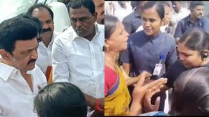 முதல்வரை பார்க்க விடுமாறு கதறிய கர்ப்பிணி பெண்.. “கூச்சல் கேட்டு கூப்பிட்டு..” நெகிழ்ச்சி சம்பவம்!
