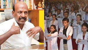 மதுரை அரசு மருத்துவக் கல்லூரியில் சமஸ்கிருத உறுதிமொழி தவறான விஷயம்.. அமைச்சர் மா.சு! 