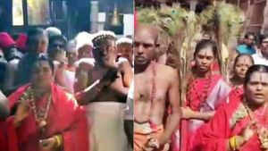 சிதம்பரம் நடராஜர் கோவில் கனகசபை ஏறி தேவாரம், திருவாசகம் பாடிய சிவனடியார்கள்.. தீட்சிதர்கள் கெடுபிடி 