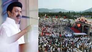 வெளிநாடுகளிலிருந்து வாங்க வாங்கன்னு கூப்பிடுறாங்க! திமுக ஆட்சியை பற்றி உலகத்திற்கே தெரியுது-ஸ்டாலின்