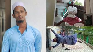 EXCLUSIVE: உடம்பா? ரப்பரா? தமிழ் புரூஸ் லீ அபுல்ஹசன் - கொடிபோல் அந்தரத்தில் தொங்கும் சாகச இளைஞர் 