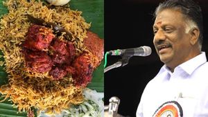 பொறுத்தது போதும் பொங்கி எழு! சுண்டியிழுத்த பிரியாணி வாசம்! ரணகளமான ஓ.பி.எஸ்.நிகழ்ச்சி!