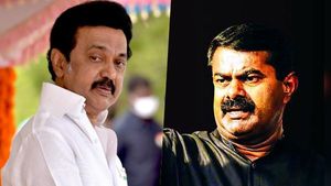 10 வருசத்துல “செய்ய வேண்டியத” திமுக ஒரே வருசத்துல செஞ்சுருச்சு.. ரொம்ப உண்மை - சீமான் காட்டம்!