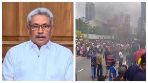 இலங்கை: 9 பேர் பலி;300 பேர் படுகாயம்-காரணமானவர்கள் மீது கடும் நடவடிக்கை-  கோத்தபாய ராஜபக்சே மிரட்டல்