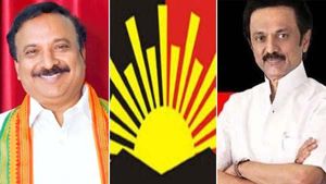 சைக்கிள் கேப்பில் நுழைந்த பாஜக சீனிவாசன்.. 