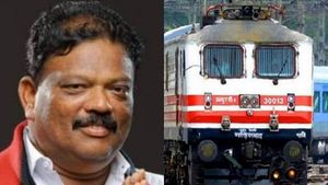 நெல்லை-மைசூர் ரயில் ஏன் கேரளா வழியாக போகிறது.. மதுரை வழியே இயக்க எம்.பி. ஞான திரவியம் கடிதம் 