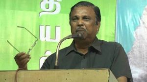 மருத்துவக் கல்லூரிகளில்  சமஸ்கிருதத்தை திராவிட மாடல் திருப்பி அடித்து விரட்டியது:விடுதலை ராஜேந்திரன்