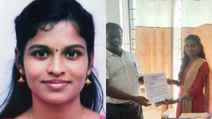 வங்கியில் வேலை கிடைச்சாச்சு! கை நிறைய சம்பளம்! ஊராட்சித் தலைவர் பதவிக்கு கும்பிடு போட்ட இளம்பெண்! 