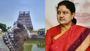 சிதம்பரம் நடராஜர் கோவில் கணக்கில் அரசு தலையிடக் கூடாது! அது நல்லது அல்ல! சசிகலா எச்சரிக்கை! 