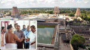 சிதம்பரம் நடராஜர் கோவிலில் 2வது நாளாக ஆய்வு..தீட்சிதர்கள் எதிர்ப்பால் அதிகாரிகள் இன்றும் ஏமாற்றம்!