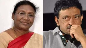 திரெளபதி முர்மு குறித்து சர்ச்சை ட்வீட்.- இயக்குநர் ராம்கோபால் வர்மா மீது உ.பி. போலீஸ்  வழக்கு! 