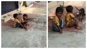 என்ன கொடுமைங்க இது.. ரோட்டில் குழந்தைகளை கட்டி வைத்த பெற்றோர்..! நம்ம புதுச்சேரியில் அதிர்ச்சி! 