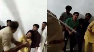 கதற கதற 9 பேரை வெளுத்துவிட்ட போலீஸ்! வன்முறையாளர்களுக்கான பரிசாம்! உபி பாஜக எம்எல்ஏ பதிவால் சர்ச்சை 