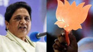 உ.பி இடைத்தேர்தல்: அகிலேஷ் யாதவின் சமாஜ்வாதி கோட்டையில் கொடி  பறக்கவிட்ட பாஜக- குழிபறித்த மாயாவதி!