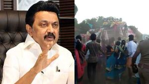 ரூ.5 லட்சம் நிவாரணம் -தருமபுரி  தேர் விபத்தில் இறந்தவர்கள் குடும்பங்களுக்கு முதல்வர்  ஸ்டாலின் இரங்கல் 