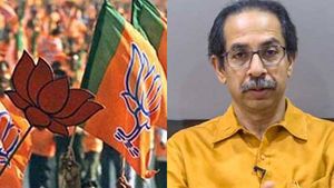 பாஜகவை விடாத சிவசேனா.. ஒரே குடைச்சல்.. மகாராஷ்டிராவில் பரபரக்கும் தேர்தல் அரசியல் 
