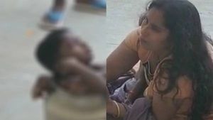 பெற்றோர்களுக்கு எச்சரிக்கை! குடத்தில் சிக்கிய குழந்தை.. அப்படியே ஆட்டோவில் தூக்கிச்சென்ற தாய் 
