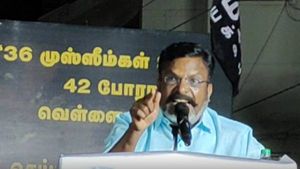 அமித் ஷாவுக்கு என்ன கவலை? இந்து ஓட்டுதான் முக்கியம்.. ஒற்றுமை தேவை இல்லை! வெளுத்து வாங்கிய திருமா..!
