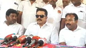'அண்ணாமலை'..! பிரதான எதிர்கட்சியாக பாஜக தான் செயல்படுகிறது..! துண்டை போட்டு வைக்கும் சமக சரத்குமார்! 