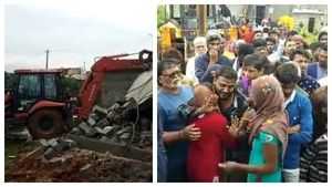 கர்நாடகாவிலும் “புல்டோசர்” மாடல்.. ஆக்கிரமிப்பு குற்றச்சாட்டில் இஸ்லாமியர்கள் வீடுகள் இடிப்பு