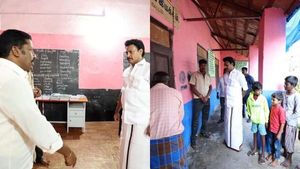 7.30 -க்கு வந்த புகார்! 8.30 -க்கு ஆய்வு நடத்திய அமைச்சர் அன்பில் மகேஷ்! அதுவும் அதிமுக தொகுதியில்! 
