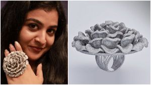 ஒரே மோதிரத்தில்.. இத்தனை ஆயிரம் வைரங்களா? கேரளாவில் உருவாக்கப்பட்ட 