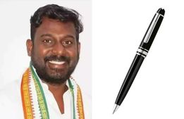 பொக்கிஷம்! பேனா விலை என்னவோ ஒன்றரை லட்சம்தான்.. ஆனால் அது அப்பாவுடையதாச்சே.. விஜய் வசந்த் உருக்கம் 
