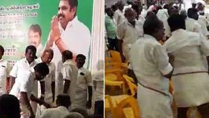 அதிமுக நிர்வாகிகள் மண்டை உடைப்பு.. ஆலோசனை கூட்டத்தில் அடிதடியில் ஈடுபட்ட ஓபிஎஸ்- ஈபிஎஸ் ஆதரவாளர்கள்! 