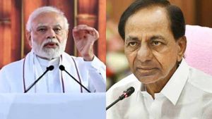 மோடி எப்டி பேசி இருக்காரு பாருங்க.. “சர்வாதிகாரம்” - பழைய வீடியோவை காட்டி சந்திரசேகர் ராவ் கேள்வி 
