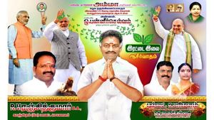  பிரதமர் மோடியும், அமித்ஷாவும் இரட்டை இலைகளால் ஆசி வழங்கும் பேனர்.. அப்போ டெல்லி மேலிட ஆதரவு அவருக்கா?