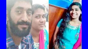 பீச்சில் ஒரே ஜாலி.. கல்யாண நாளில் மனைவி தந்த 