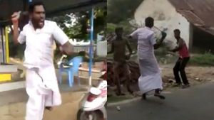  கடனை திருப்பி கேட்டதால் அரிவாளுடன் நடுரோட்டில் விரட்டிய திமுக கவுன்சிலர் கணவர்- திருச்சி அருகே ஷாக்