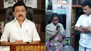 டக்கென வீட்டுக்கே போன அமைச்சர்.. ‘போனை கொடுப்பா..’ - மாணவியின் தாயாரிடம் முதல்வர் ஸ்டாலின் உறுதி! 