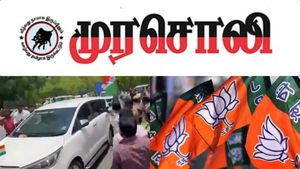 செருப்பரசியலும் வெறுப்பரசியலும்! பாஜக ஆட்சி தொடர்ந்தால் இங்கு எதுவும் நடக்கலாம்.. முரசொலி தாக்கு 
