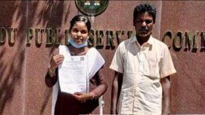 அடிச்சான் பாரு அப்பாய்மென்ட் ஆடரு... தமிழில் தேர்வெழுதி முதல் முயற்சியிலேயே டிஎஸ்பி 