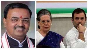 இப்படியே போனால் கடைசியில் காங்கிரசில் சோனியாவும்-ராகுலும் தான் இருப்பாங்க.. உ.பி துணை முதல்வர் கேலி!