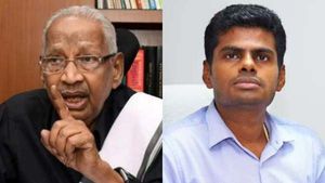 அண்ணாமலையுடன் வந்த பாஜகவினர்.. திட்டமிட்டு வன்முறை.. கி.வீரமணி குற்றச்சாட்டு! 