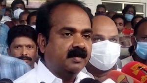 ஏழைகள் இருக்கும் வரை கருணாநிதியின் இலவச திட்டங்கள் இருக்கும்: அமைச்சர் மெய்யநாதன்  