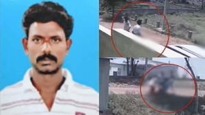 பட்டப்பகலில் கொத்தனார் ஓட ஓட விரட்டி வெட்டிக் கொலை.. திருச்சியில் பயங்கரம்.. போலீஸ் விசாரணை 