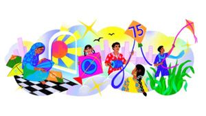 76-வது ஆண்டு சுதந்திர தினம்.. கூகுள் டூடுல் எப்படி இருக்கு பார்த்தீங்களா.. பட்டம் பறக்கவிட்டு அசத்தல்