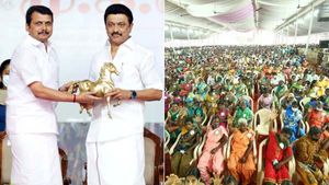 20 மணி நேரம் உழைக்கும் முதல்வர் ஸ்டாலின்! கோவை மக்கள் நன்றியுடன் இருக்கணும்!  செந்தில்பாலாஜி பேச்சு 