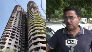“இதற்காகதான் நான் பிரார்த்தனை செய்திருந்தேன்”: நொய்டா கட்டிடத்தை இடிக்க இவ்வளவு ஆர்வமா?