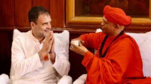 2 சிறுமிகளுக்கு பாலியல் தொல்லை..  ராகுல் காந்தி தீக்சை பெற்ற கர்நாடக மடாதிபதி மீது போக்சோ வழக்கு! 