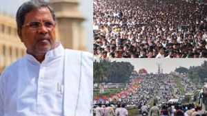 ராகுல் பங்கேற்ற விழாவில் திரண்ட கூட்டத்தால் மிரண்டுபோன பாஜக.. சாதித்துக் காட்டிய சித்தராமையா! 