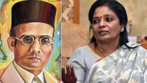 வரலாறு தெரியாம பேசுறாங்க.. சாவர்க்கர் யாரு தெரியுமா? தமிழிசை அழுத்தி சொன்ன வார்த்தை 