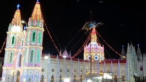 வேளாங்கண்ணி புனித ஆரோக்கிய மாதா பேராலய திருவிழா இன்று கொடியேற்றம்..செப்.7ல் பெரிய தேர் பவனி 