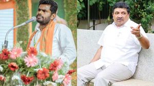 எங்க அரசியல் இனி அதிரடிதான்.. 'நிதி அமைச்சர் வாய் தான் பேசுறாரு'- மீண்டும் பிடிஆரை சீண்டிய அண்ணாமலை! 