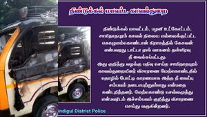 “பற்றி எரிந்த” டாடா ஏஸ்.. பதற்றத்தில் பழனி! “செல்லமுத்து”வை கொத்தாக தூக்கிய போலீஸ் -கொளுத்தியது ஏன்? 
