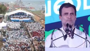 ராகுல் காந்தியின் பாத யாத்திரை.. கோஷ்டி பூசலை ஒதுக்கிவைத்த தமிழக காங்கிரஸ்.. அதிர்ந்த குமரி! 